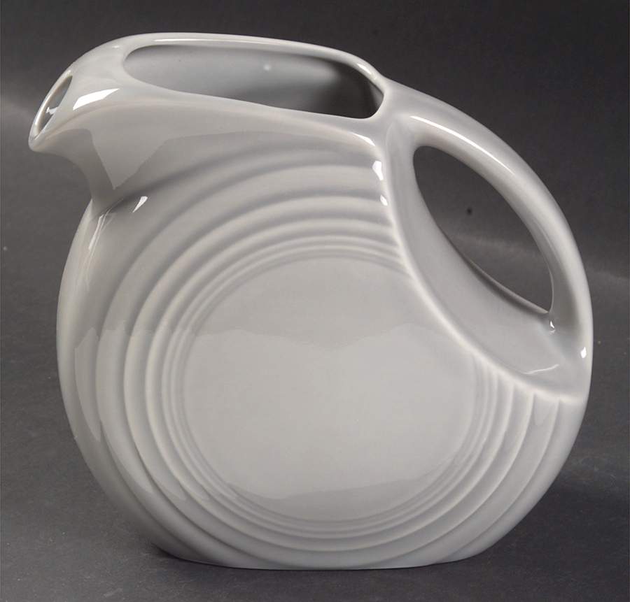 Fiesta Gray (Pearl) (Intro 1999) 32 Oz Pitcher by Homer Laughlin -1