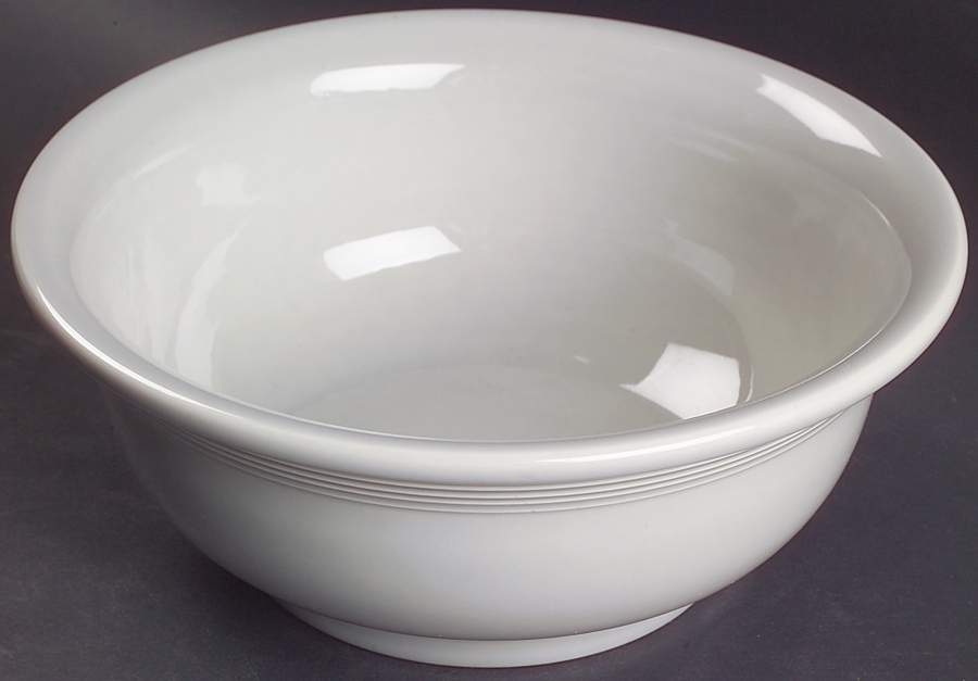 Fiesta Gray (Pearl) (Intro 1999) 8" Mixing Bowl by Homer Laughlin -1