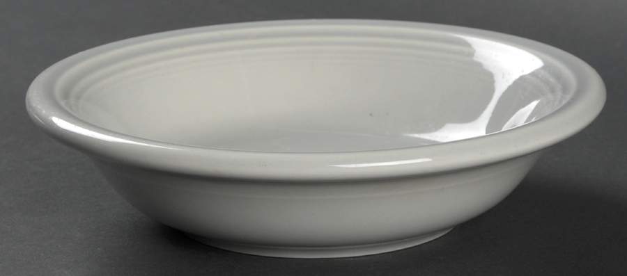 Fiesta Gray (Pearl) (Intro 1999) Fruit/Dessert (Sauce) Bowl by Homer Laughlin -1