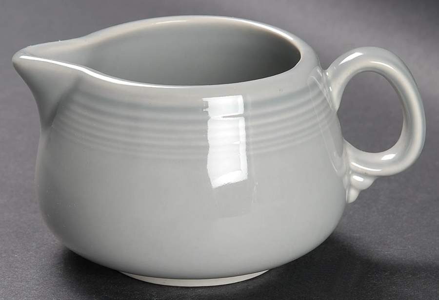 Fiesta Gray (Pearl) (Intro 1999) Creamer by Homer Laughlin -1