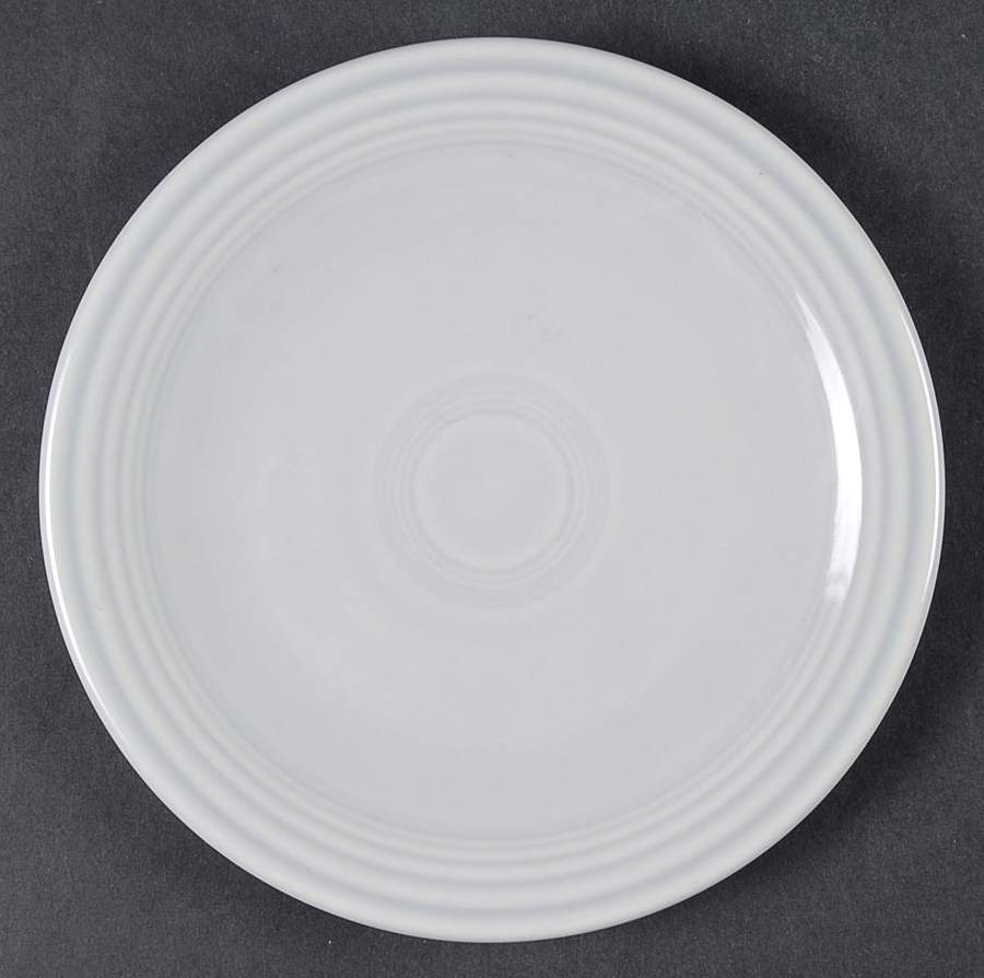 Fiesta Gray (Pearl) (Intro 1999) Bread & Butter Plate by Homer Laughlin -1