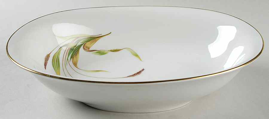 Plantain 10" Oval Vegetable Bowl by Heinrich - H&C-1