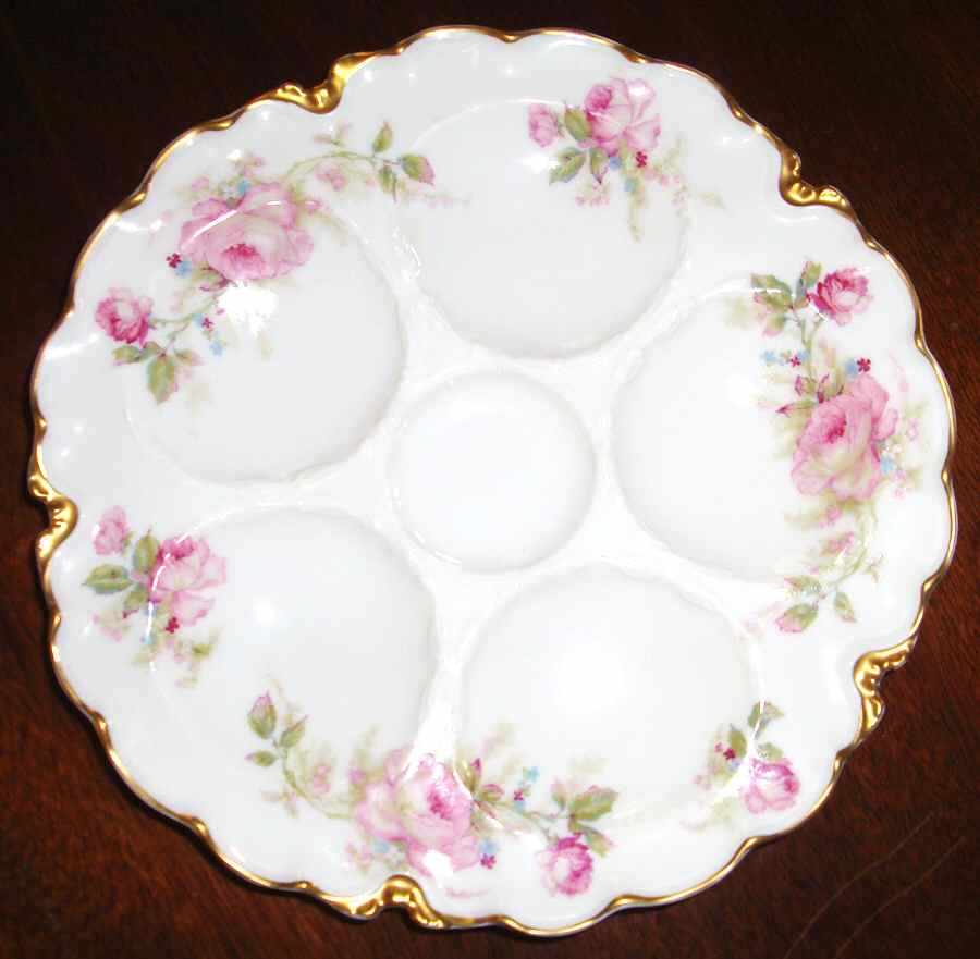 Schleiger 257C Oyster Plate by Haviland-1