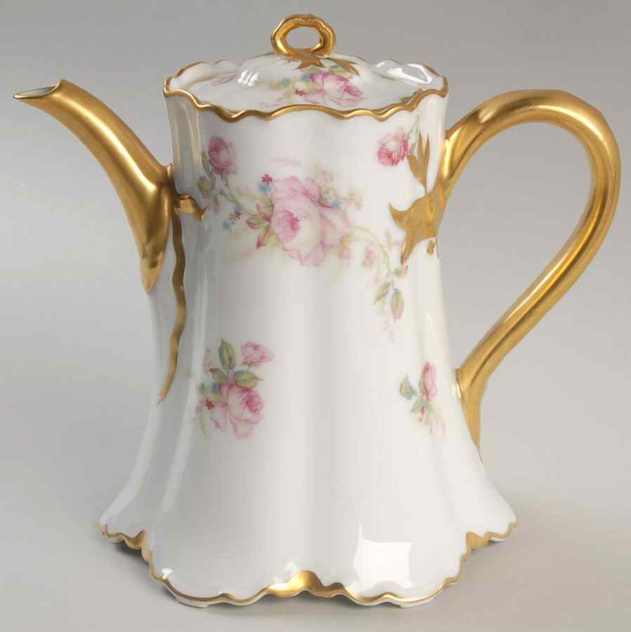 Schleiger 257C Teapot & Lid by Haviland-1