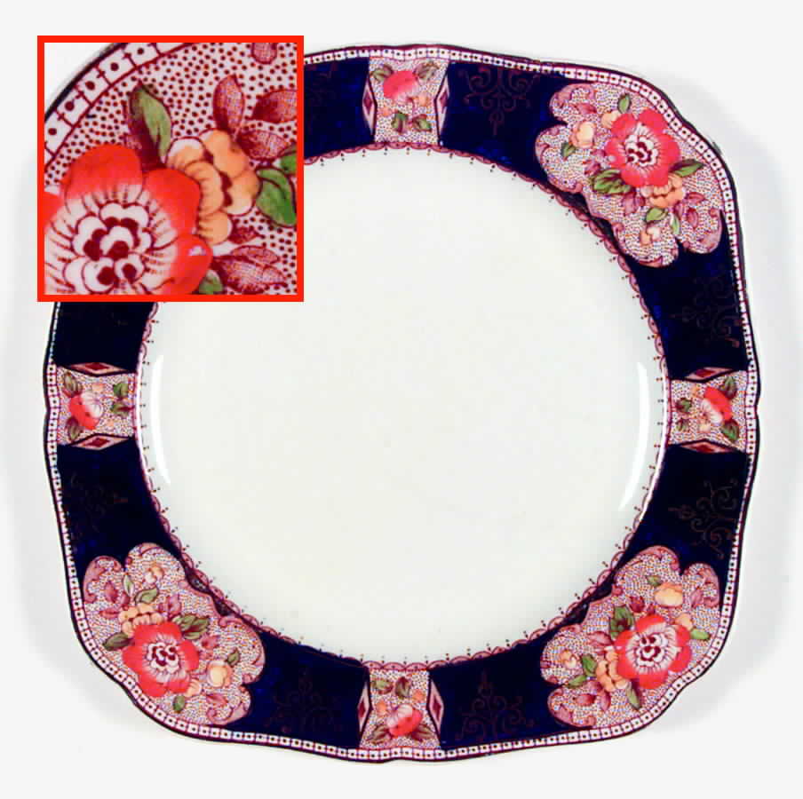 Quebec Luncheon Plate by Hollinshead & Kirkham-1