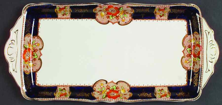 Quebec Large Sandwich Tray by Hollinshead & Kirkham-1