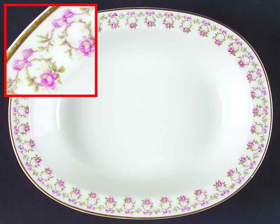 Schleiger 980 9" Oval Vegetable Bowl by Haviland-1