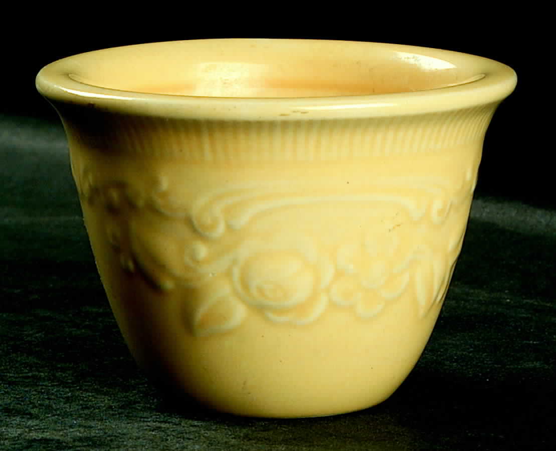 Oven Serve Yellow Custard Cup by Homer Laughlin -1