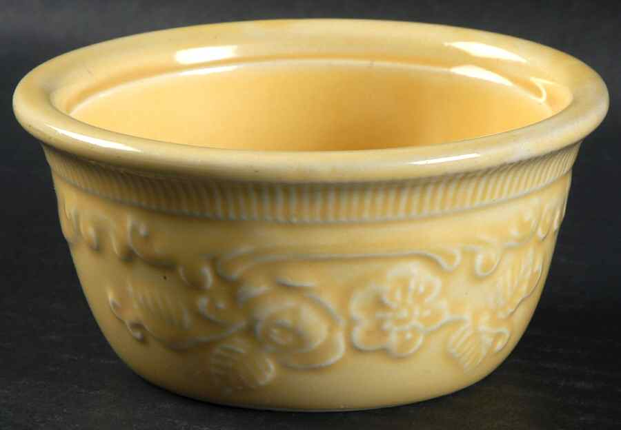 Oven Serve Yellow Ramekin by Homer Laughlin -1