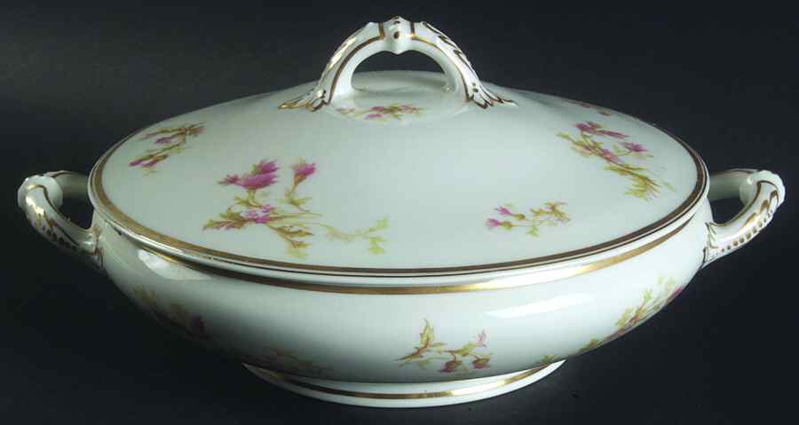 Schleiger 41g Round Covered Vegetable by Haviland-1