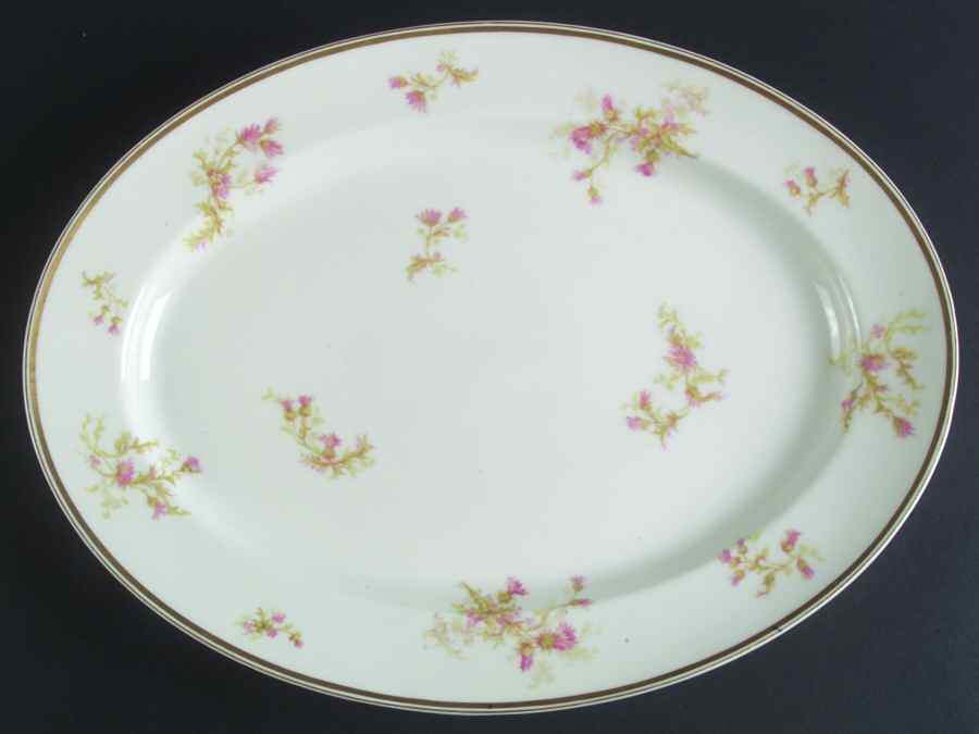 Schleiger 41g 16" Oval Serving Platter by Haviland-1