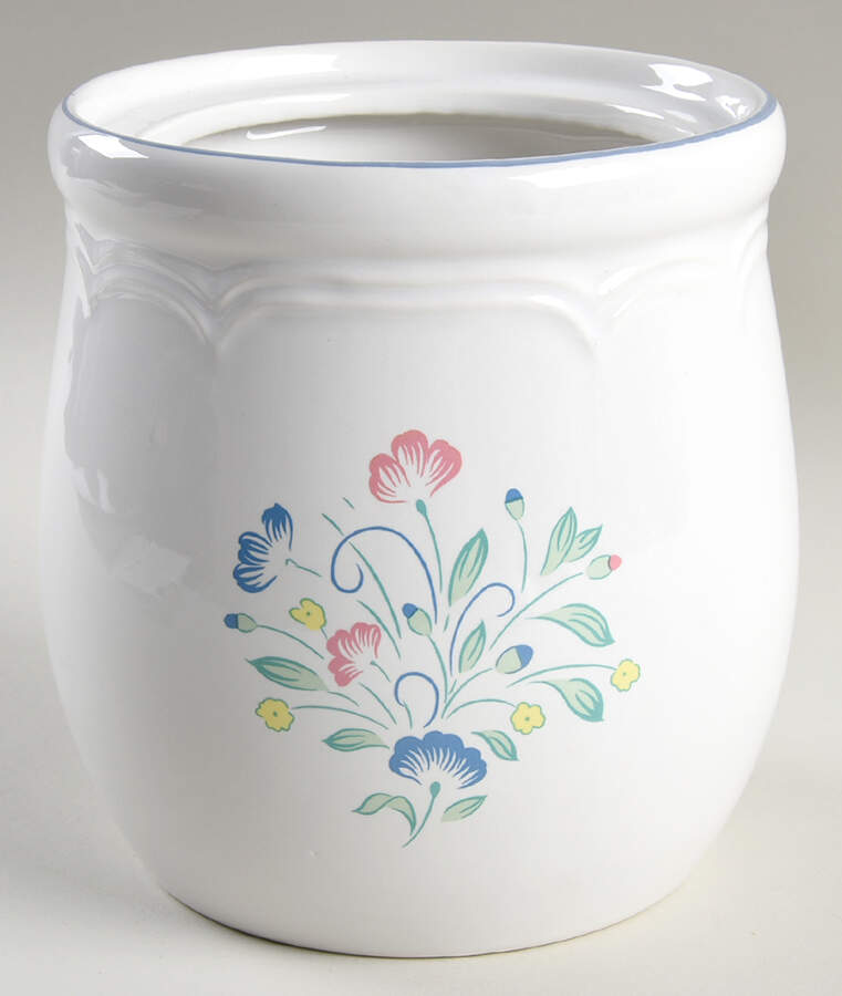 Floral Expressions (Japan, No Center) Large Canister No Lid by Hearthside-1