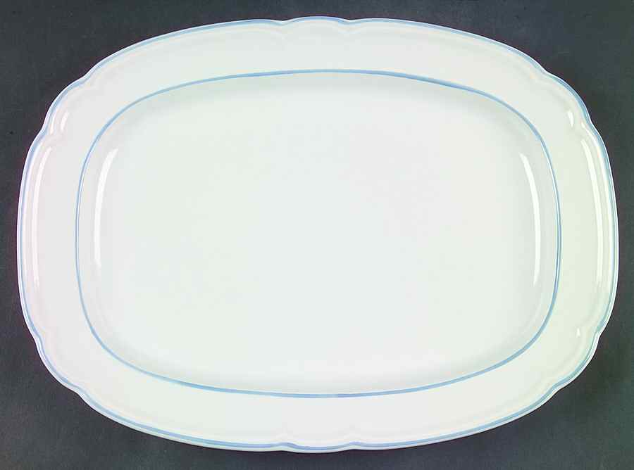 Floral Expressions (Japan, No Center) 12" Oval Serving Platter by Hearthside-1