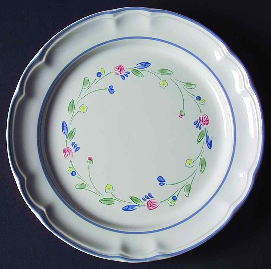 Floral Expressions (Japan, No Center) Salad Plate by Hearthside-1