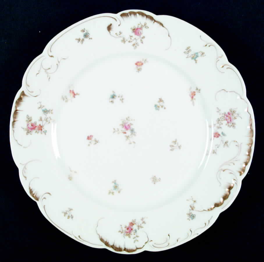 H866 Luncheon Plate by Haviland-1