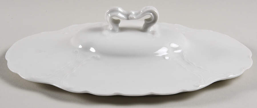 Schleiger 208 Lid for Oval Vegetable by Haviland-1