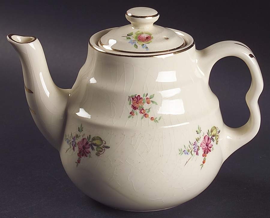 Priscilla Teapot & Lid by Household Institute-1