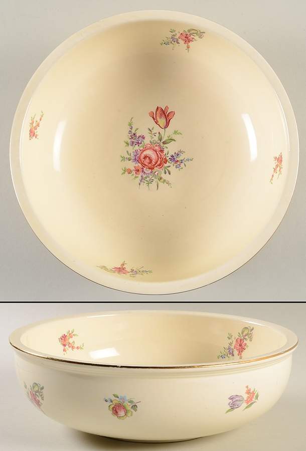 Priscilla 9" Salad Serving Bowl by Household Institute-1