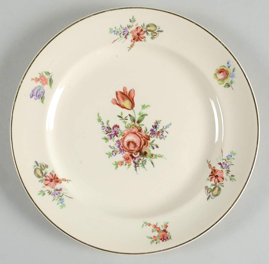 Priscilla Luncheon Plate by Household Institute-1
