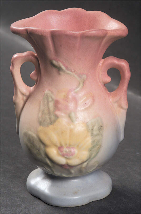 Magnolia (Matte) 4" Vase by Hull-1
