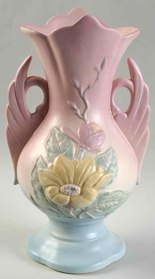 Magnolia (Matte) 12" Vase by Hull-1