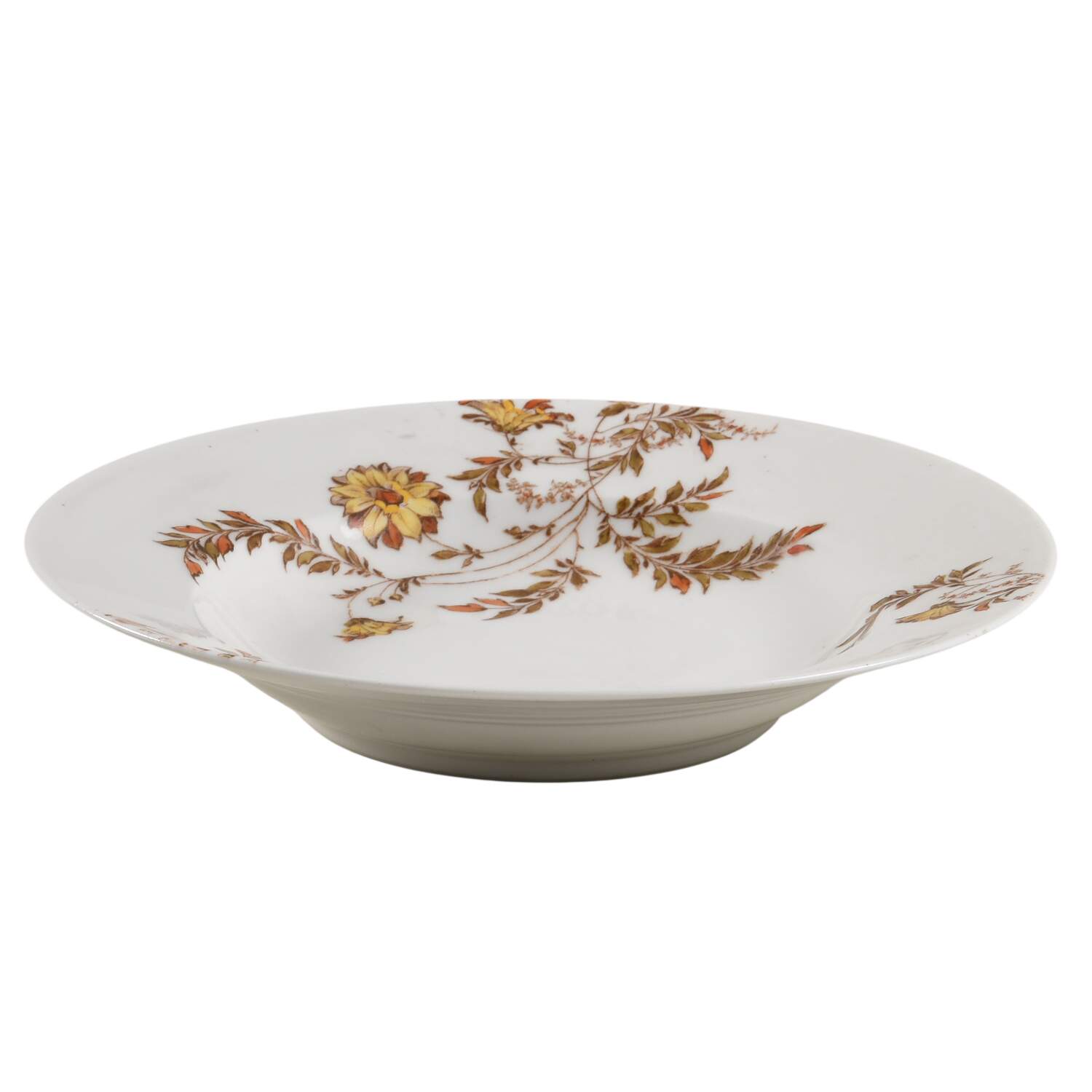 H801 Large Rim Soup Bowl by Haviland-1