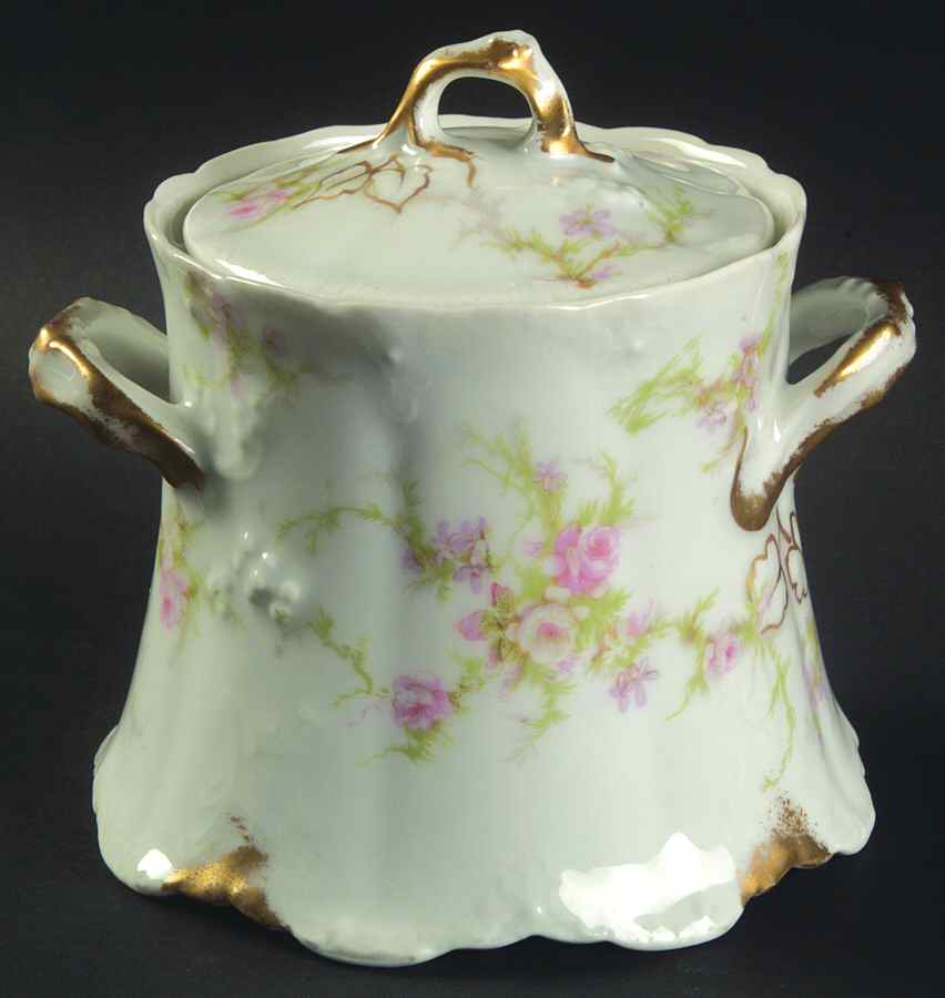 Schleiger 154c Sugar Bowl & Lid by Haviland-1