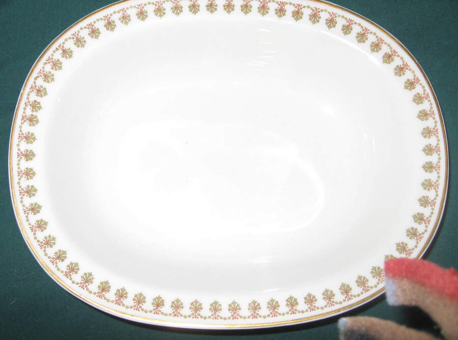 Schleiger 589 16" Oval Serving Platter by Haviland-1