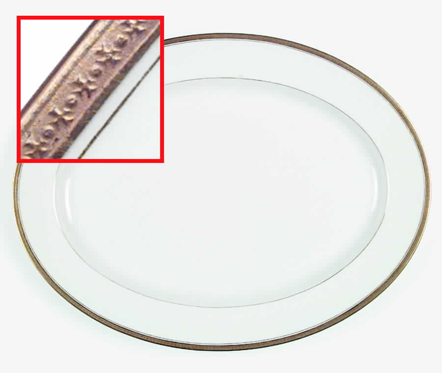 H793 16" Oval Serving Platter by Haviland-1