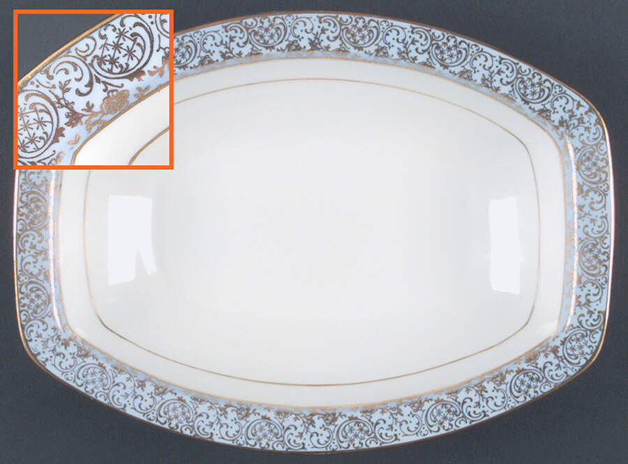 HUT665 10" Oval Vegetable Bowl by Hutschenreuther-1