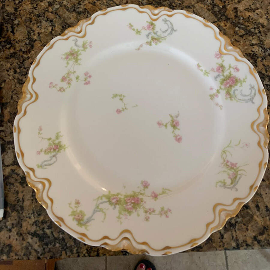 Schleiger 57T Dinner Plate by Haviland-1