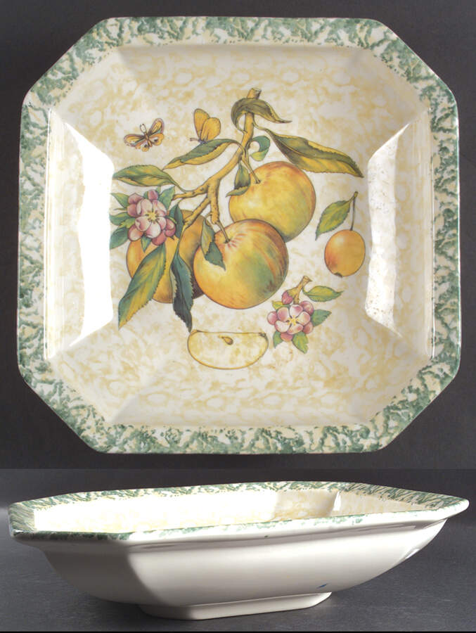 HIM7 13" Square Bowl by Himark-1