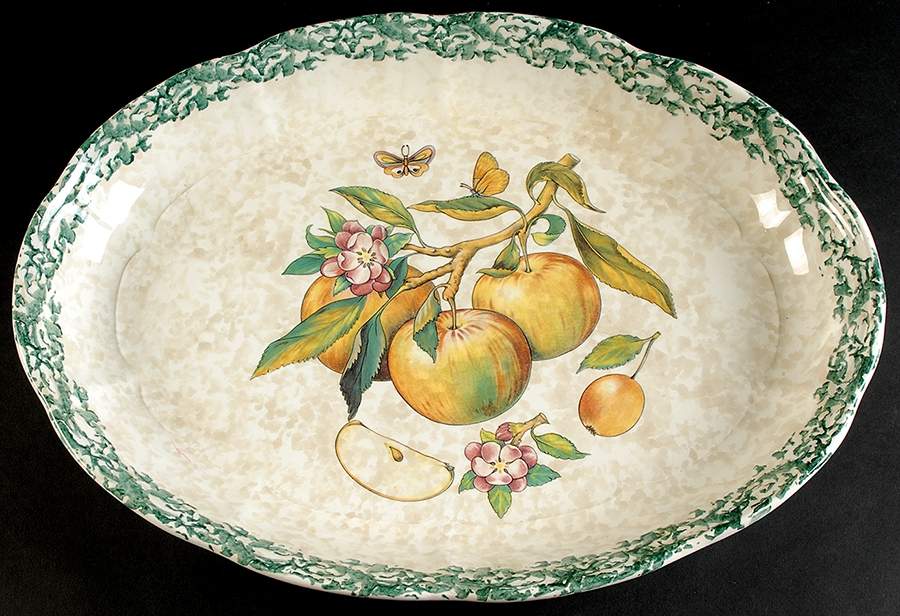 HIM7 18" Oval Serving Platter by Himark-1