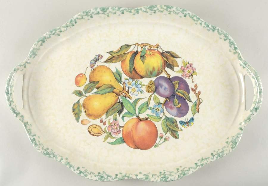 HIM7 23" Oval Handled Platter by Himark-1