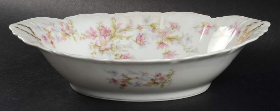 Schleiger 91f 10" Oval Vegetable Bowl by Haviland-1