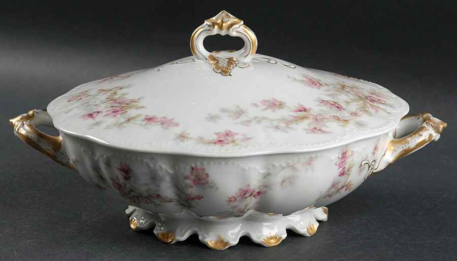 Schleiger 91f Round Covered Vegetable by Haviland-1