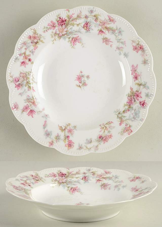 Schleiger 91f Large Rim Soup Bowl by Haviland-1