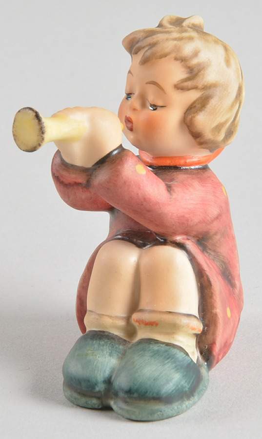 Girl with Trumpet Tm5-Girl With Trumpet - No Box by M.I. Hummel-1