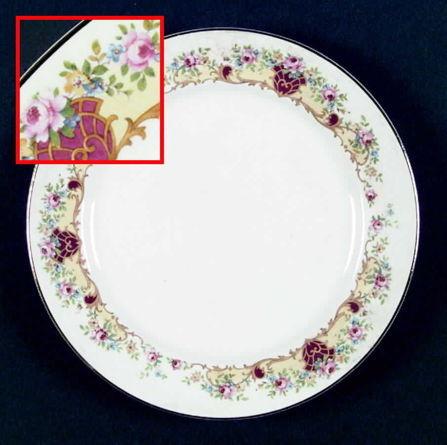 W535 Dinner Plate by Homer Laughlin -1