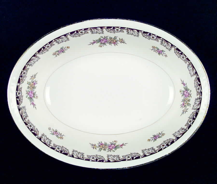 G3497 9" Oval Vegetable Bowl by Homer Laughlin -1