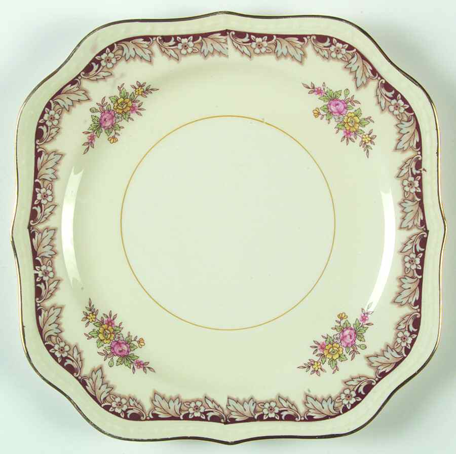 G3497 Square Salad Plate by Homer Laughlin -1