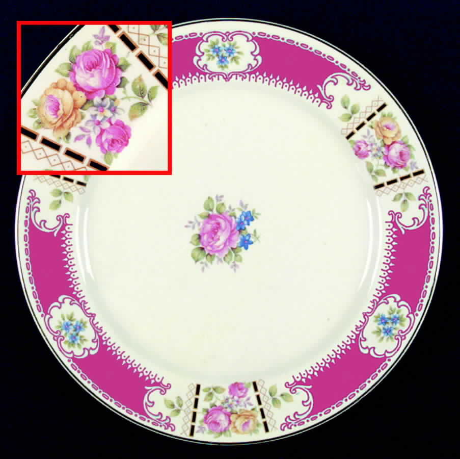 Colonial Pink Dinner Plate by Homer Laughlin -1