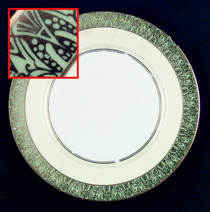 HUT670 Dinner Plate by Hutschenreuther-1