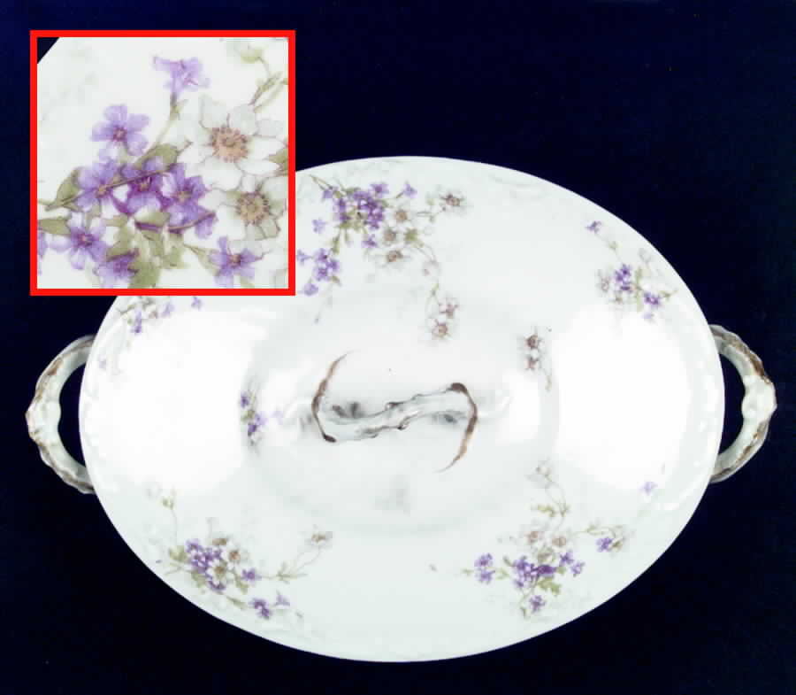 Schleiger 331f Oval Covered Vegetable by Haviland-1