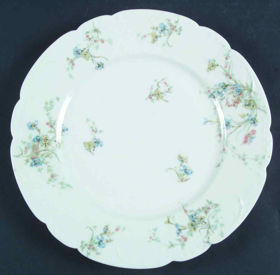 Schleiger 1018b Dinner Plate by Haviland-1