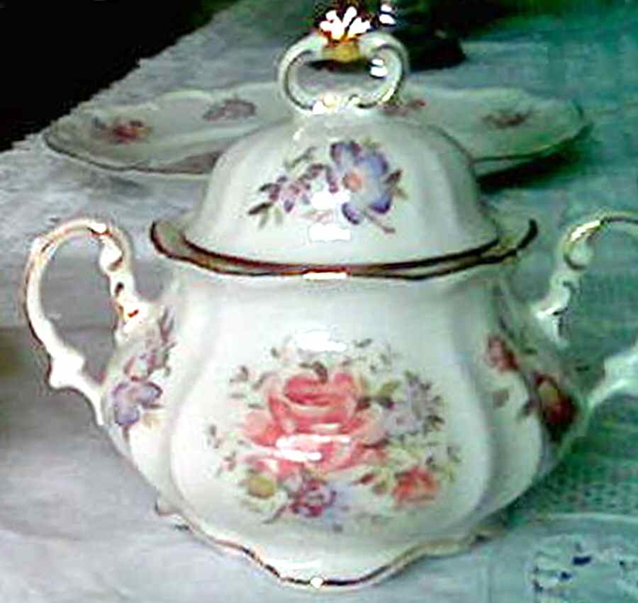 HEJ34 Sugar Bowl & Lid by Hertel Jacob-1