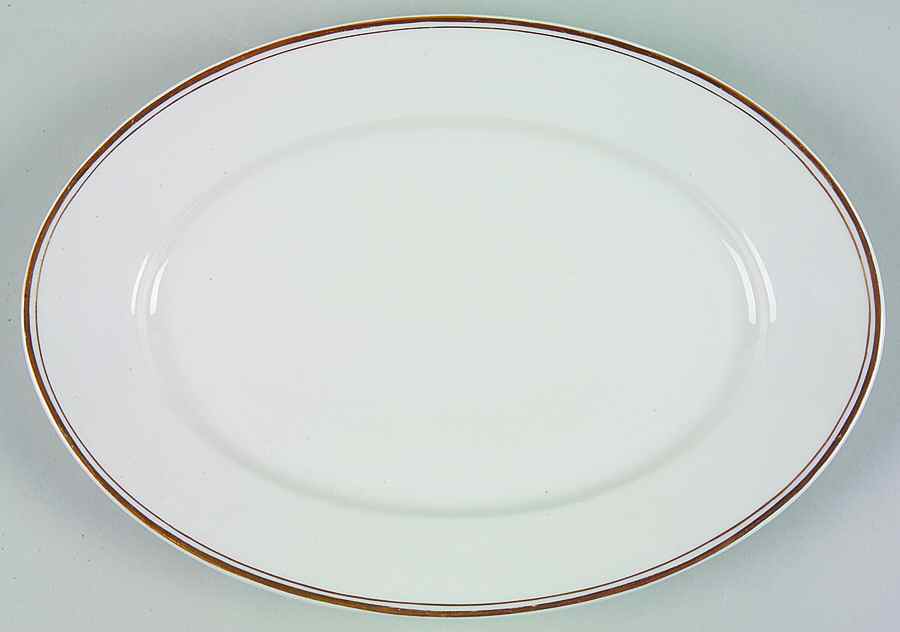 HUT672 11" Oval Serving Platter by Hutschenreuther-1