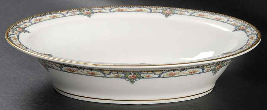 Schleiger 170-2 9" Oval Vegetable Bowl by Haviland-1