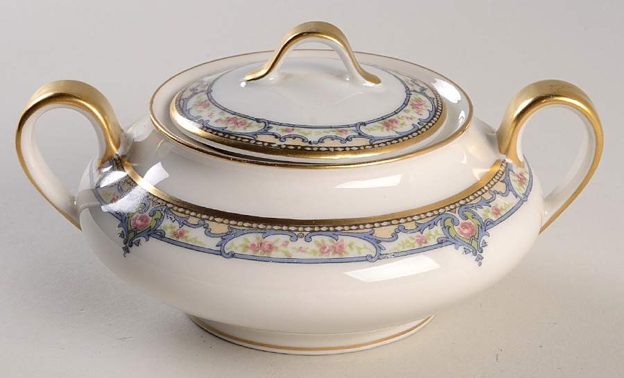 Schleiger 170-2 Sugar Bowl & Lid by Haviland-1