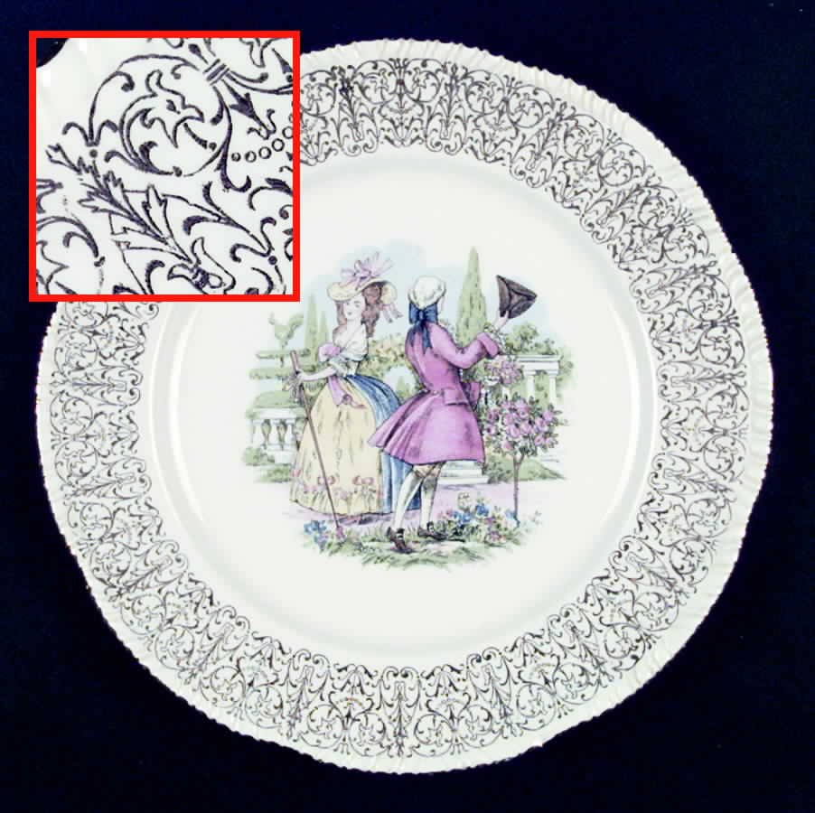 HLC490 Luncheon Plate by Homer Laughlin -1